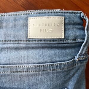 Celebrity Pink Jeans, mid-rise skinny jeans size 8 (11/30).